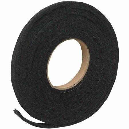 ALL-SOURCE Gray 5/8 In. x 3/16 In. x 17 Ft. Felt Weatherstrip S258/17HDI